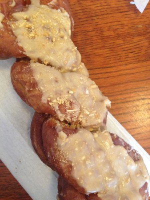 Crunchy maple twist...mmmm!