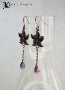 Morning Glory Earrings